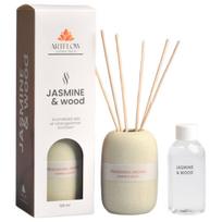 Namų kvapas, kvapiosios lazdelės ArtFlow Jasmine & Wood, 120 ml Rusva sp.