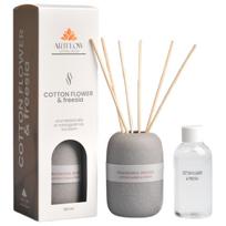 Namų kvapas, kvapiosios lazdelės ArtFlow Cotton Flower & Freesia, 120 ml Pilka sp.