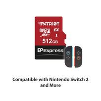 Patriot Memory EP Express memory card 512GB MicroSDXC 800/600MB/s (PEF512GEPEXMCX)