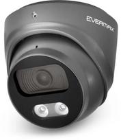 Kamera IP EVERMAX Kopułkowa grafitowa 5Mpx IR 40m AI IP67 mikrofon (EVX-IP5D01-IRW-Ai-G) | EVX-IP5D01-IRW-Ai-G | 5904473257372