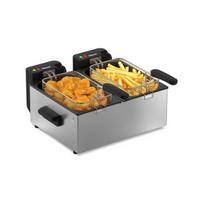 Tristar  Double deep fryer | FR-9342 | Power 3600 W | Capacity 6 L | Silver | FR-9342 | 8711658525723