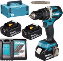 Makita DHP484RT3J 18 V 3 x akumulator 5 Ah | DHP484RT3J | 0088381830232