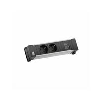 Listwa zasilająca Bachmann POWER FRAME 2xprotect. USB A i C, ładowarka USB 22 W, 0,2 m GST18 | 4057298088841 | 4057298088841