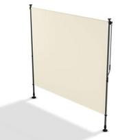 Vertikalus markizės tentas Barbados 100x7x228-316 cm smėlio spalvos