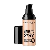 MISSLYN MADE TO STAY WATER-RESISTANT makiažo pagrindas, 30 ml