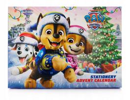 Paw Patrol Advento kalendorius su 24 mokyklinių reikmenų staigmenomis, Pyramid International