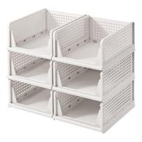 Spintos organizatorius, 43x33x18.5 cm, balta, plastikas