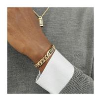Vyrų auksu padengtas apyrankė Kassy Emblem 1580680 - Ilgis: 19 cm
