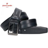 Vyriškas odinis diržas PIERRE CARDIN 8004a, mėlynas, Vöö 100 cm