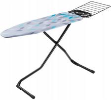 Kadax lyginimo lenta 120x42cm su lygintuvo laikikliu, plačiu paviršiumi, sulankstoma, su lentyna