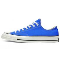 Converse Chuck Taylor All Star 70 Fashion Comfortable Versatile Low Top Canvas Shoes Unisex sneaker Blue 162061C 44.5 blue