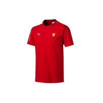 Puma „Ferrari Racing Series“ laisvalaikio sportiški marškinėliai su kaklu, vyriški viršutiniai drabužiai, raudona 595427-01 M red