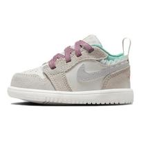 Air Jordan 1 Low Alt SE low-top toddler shoes white/grey FQ8092-100 27 gray