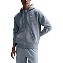 Nike logo-embroidered zip-fastening hoodie FN3862-063 2XL black