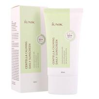 Iunik centella calming daily sunscreen protective cream with spf50 60ml