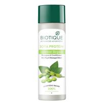 Biotique Bio Soya Protein Fresh Nourishing Shampoo & conditioner | Repairs Dry and Damaged Hair |Maintains pH Balance |Promotes Healthy Shiny Hair| blue