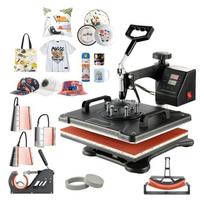 8-in-1 Heat Press-Duoku-38 x 30 cm-for Printing Mugs, Hats, Plates and Sublimation-220 V