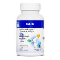 GNC Calcium, Vitamin D & K Softgels