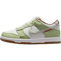 Nike Dunk Low Grade School 'Year of the Snake' (Unisex) Sail / Light Bone / White / Olive Aura / Light British Tan / University Red 38.0 gray