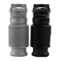 2 foldable portable emergency urinal unisex 750ml leak proof urinal black Gray gray