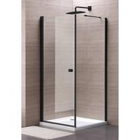 Dušo kabina CITY MESINA Black DW 80x100 Varstomos