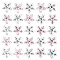 Lipnūs kristaliukai Flowers 25
