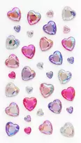 Lipnūs kristaliukai Hearts 35