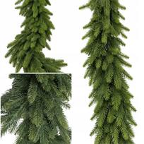 Kalėdinė girlianda, žalia, 3D eglė, 100 cm, 100% PE