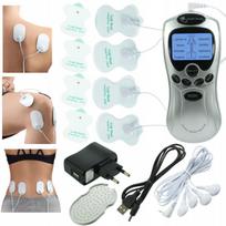 Elektrostimuliatorius raumenų ir nervų masažui TENS/EMS, stiprus rinkinys