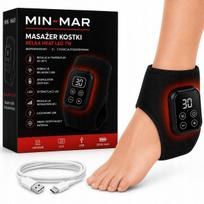 Kojų ir pėdų masažuoklis su šildymu, vibracija, įkraunamas USB