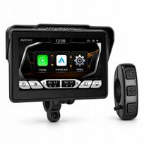 Motociklo ekranas 7" Podofo A4629 su CarPlay, Android Auto ir IP67 valdikliu