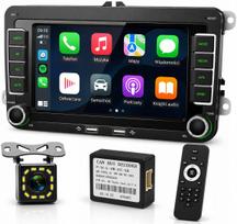 Automobilio radijo imtuvas su Android Auto ir CarPlay, tinka Volkswagen, SEAT, Škoda, VW Passat B6/B7, Golf
