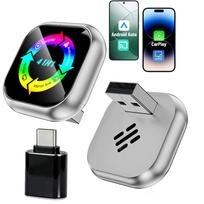 Adapteris 4 viename: belaidis CarPlay, Android Auto, Mirror Link, AirPlay, modelis H184