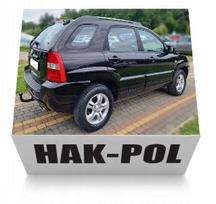 Kia Sportage II (JE, KM, nuo 2004) vilkimo kablys su 7 kontaktų instaliacija, e20