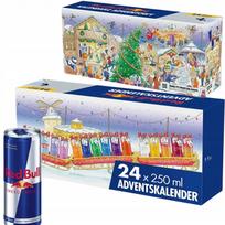 Advento kalendorius RED BULL, 2025, 24 riboto leidimo skardinės, 16 vokiškų skonių