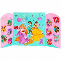 Advento kalendorius su 24 „Disney Princess“ kosmetikos rinkiniais