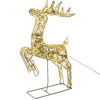 Sodo dekoracija REINDEER elnias, 88 cm, 720 LED, su laikmačiu