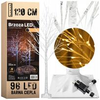 Dirbtinė eglutė su LED lemputėmis, 120 cm, 96 LED