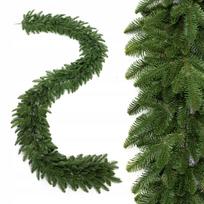 Kalėdinė girlianda Fir Nobiles, 200 cm, tamsiai žalia, 100% PE