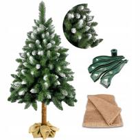 Dirbtinė Kalėdų eglutė 160 cm, tanki, su sniegu, Diamond Pine