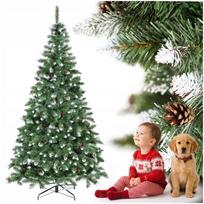 Dirbtinė Kalėdų eglutė Diamond Pine su sniegu, 250 cm, tanki, PREMIUM + dovana
