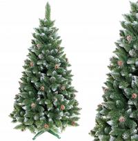 Dirbtinė eglutė Diamond Pine, 90 cm, su sniego efekto šakomis