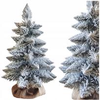 Dirbtinė eglutė SNOW PINE WHITE PREMIUM, 60 cm, su džiuto stovu, pagaminta Lenkijoje