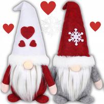 Kalėdinės nykštukų figūrėlės GNOME, 2 vnt., stovimos