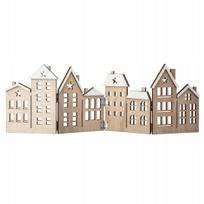 Medinė kalėdinė dekoracija Altom Design namelis, 38,5 cm