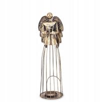 Metalinė žvakidė „Angelas“ tealight žvakutei, dekoratyvinė figūrėlė