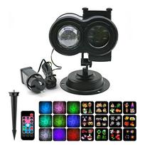 Lazerinis LED projektorius šventėms su IP44