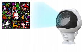 LED projektorius „Astronautas“ – kalėdinė naktinė lempa, dovana