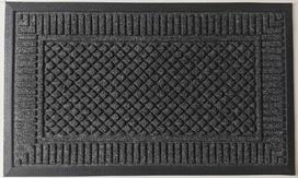 Kilimėlis RICCO OLYMPIA, 45 x 75 cm, 100% PP, gumos pagrindas, pilkos spl., 451-001