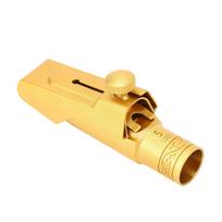Alto Saxophone Mouthpiece with Cap Ligature Brass Metal Eb 5C Replacement for Professionals Beginner Frosted Slide Cover multi